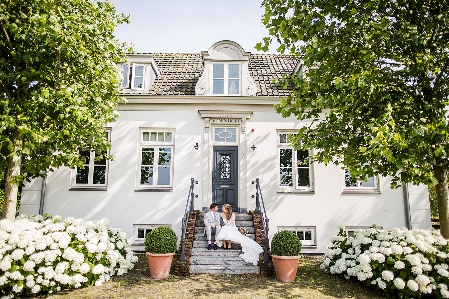 Huwelijksfotografie bij Villa Oldenhoff 