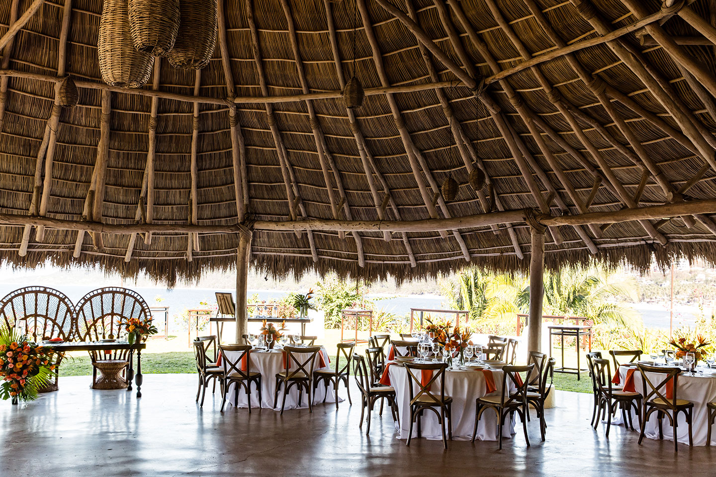 Tropical wedding vibes in Mexico at Don Pedro's Palapa