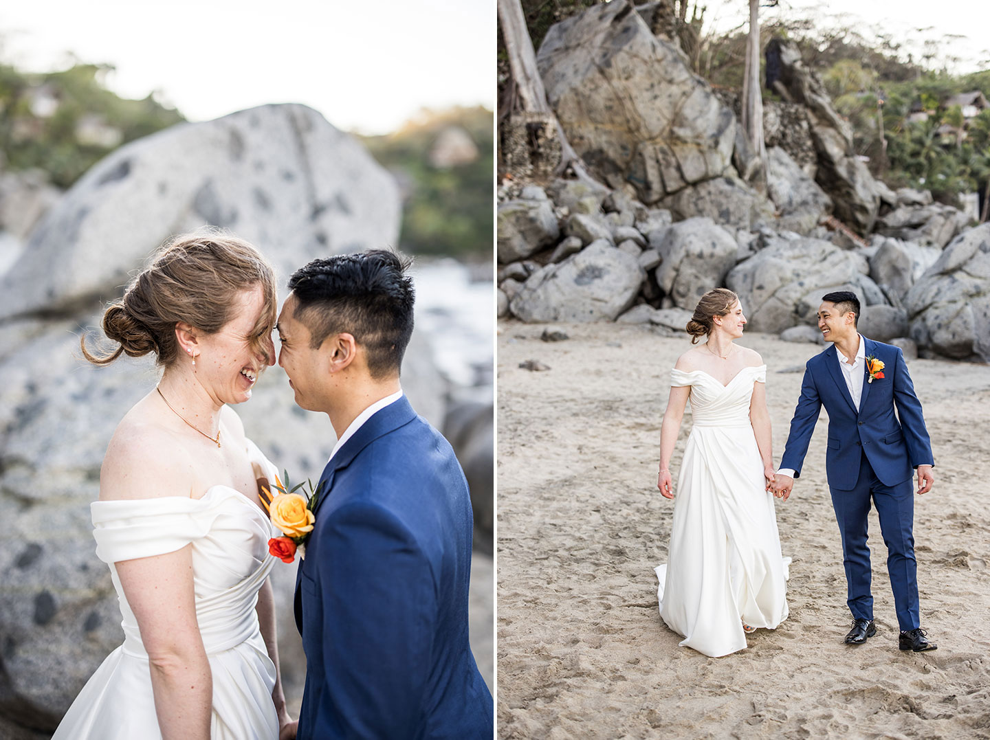 Mexico wedding photography at the beach