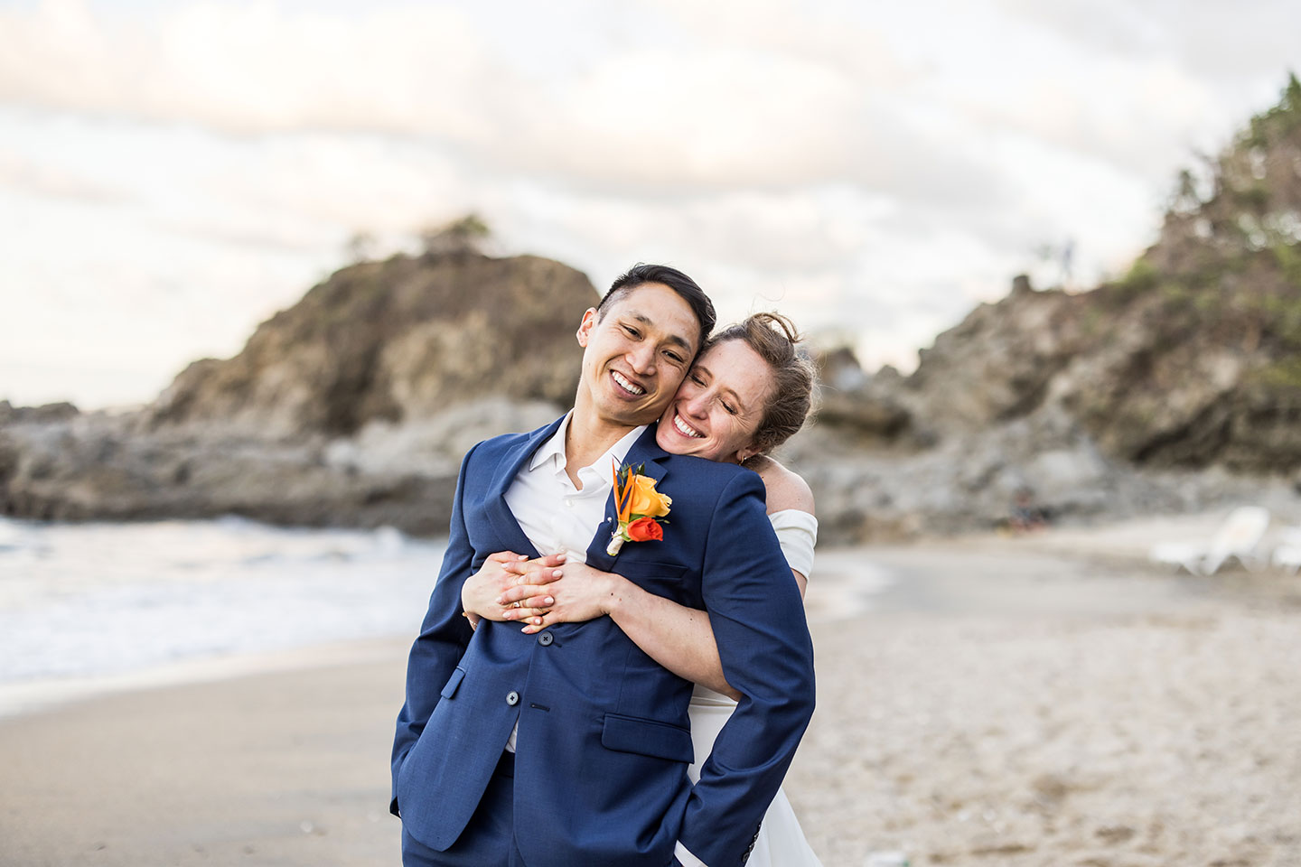 Beach wedding Don Pedro's Palapa in Sayulita Mexico