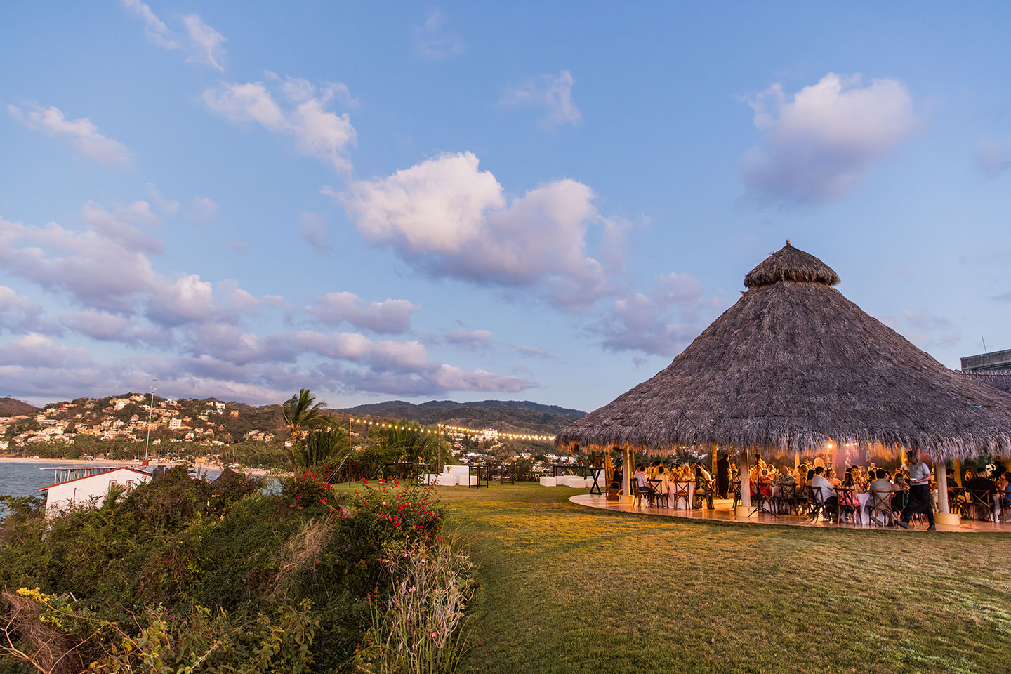 Don Pedro's Palapa Wedding venue in Sayulita Mexico