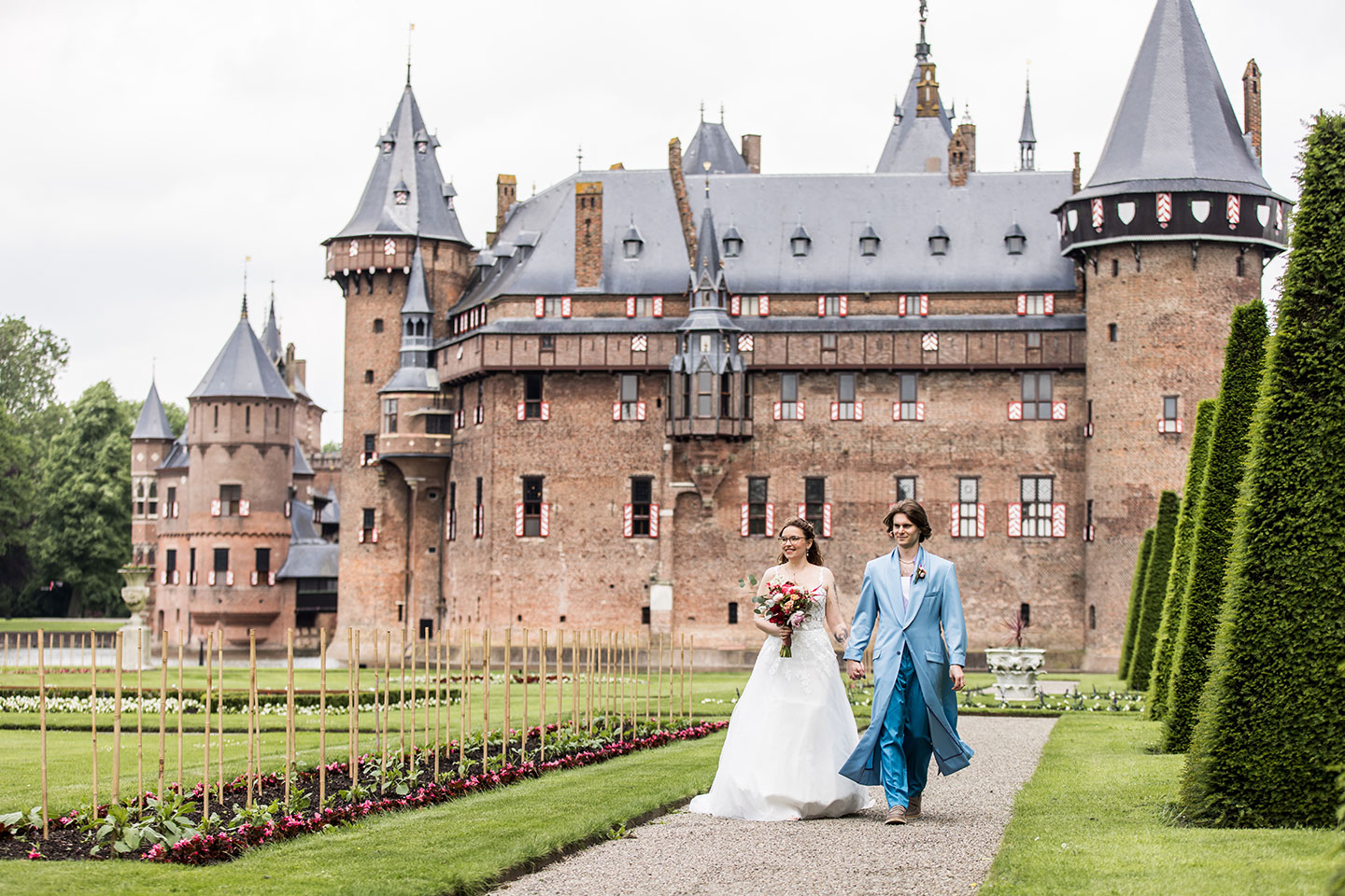 Bruiloft bij Kasteel de Haar