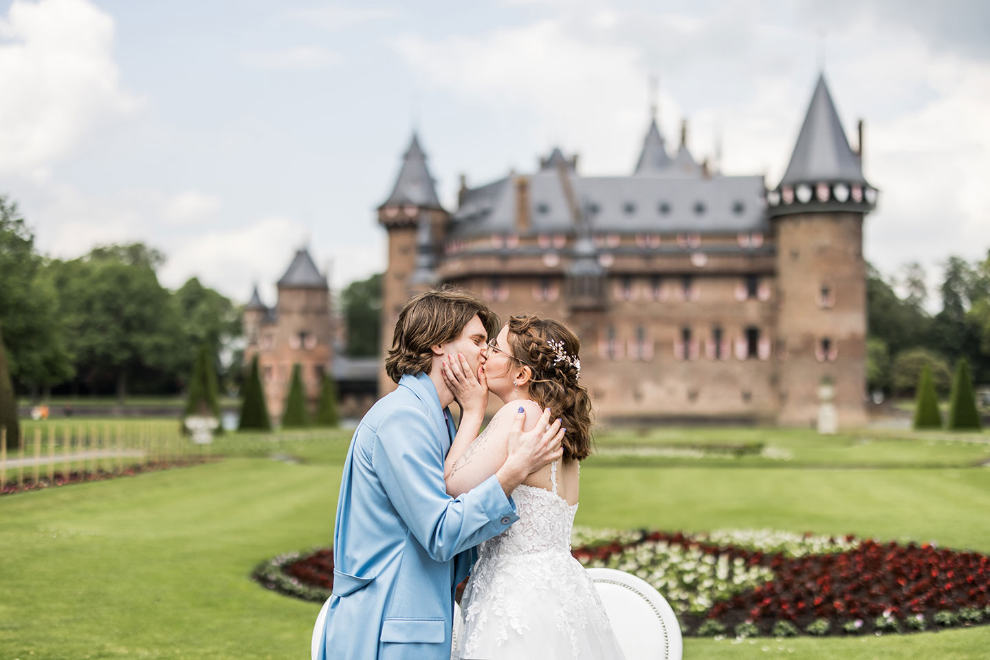 Trouwreportage bij Kasteel de Haar