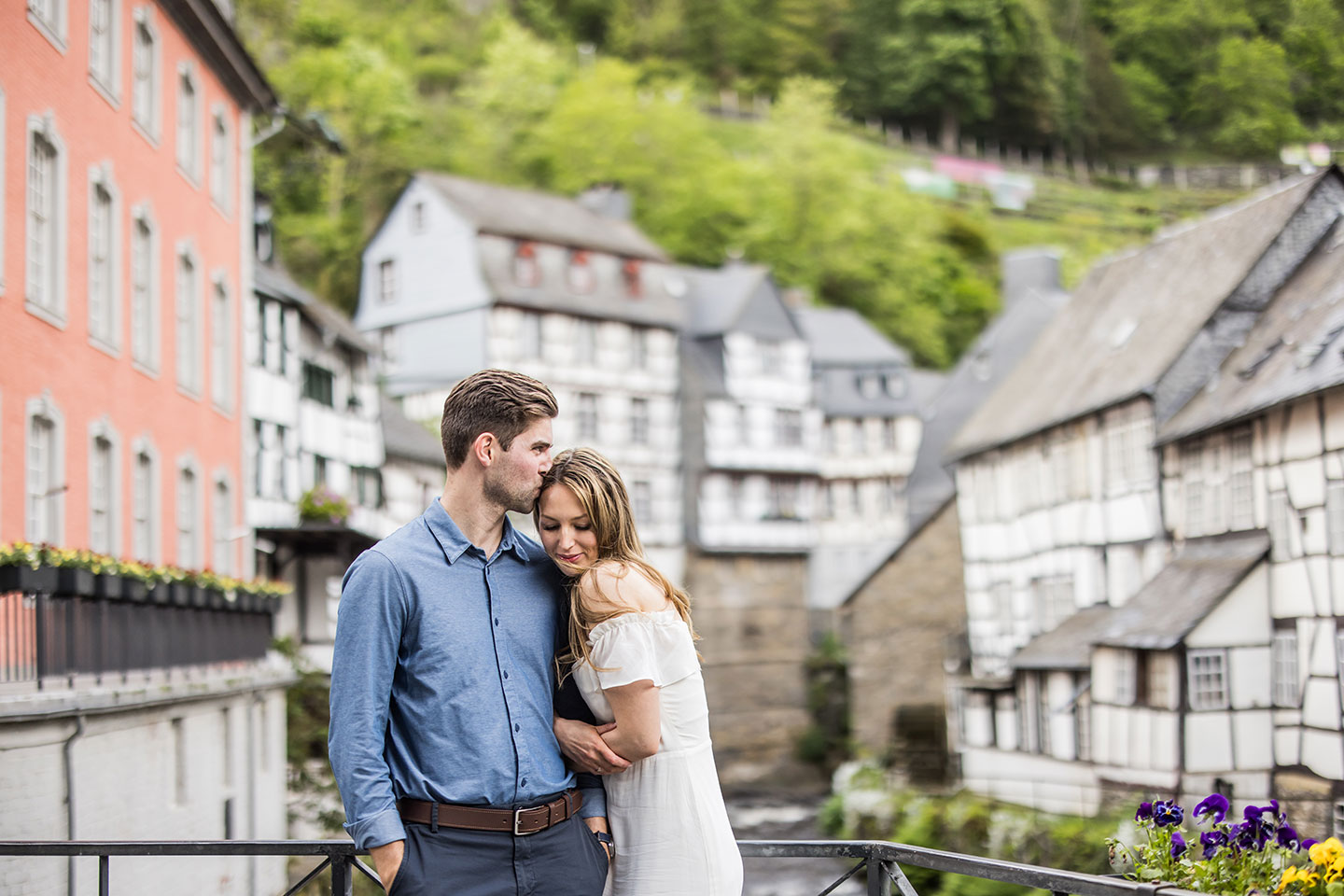 Monschau, Germany engagement photoshoot