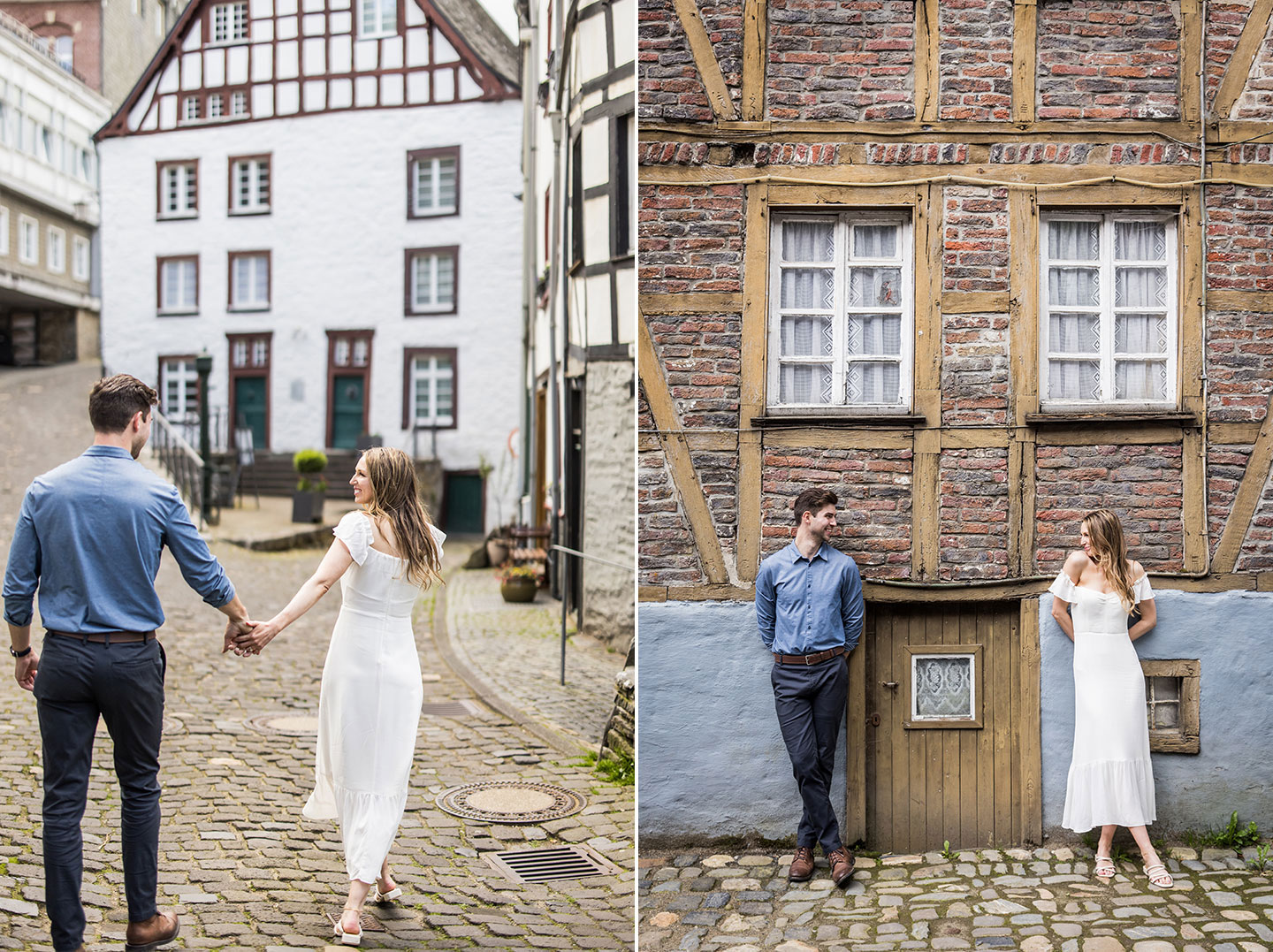 Monschau Germany engagement photos